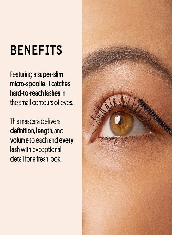 وينكي لوكس ماسكارا وينكي لوكس ديتيل أوينتد – ماسكارا رفيعة ذات خط دقيق مع فرشاة دقيقة رفيعة، تطيل وتكثف وتحدد وتجعد الرموش، تركيبة قابلة للتكثيف، لون أسود من النوع A - Image 3